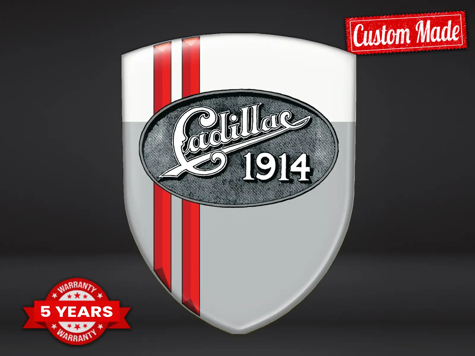 Cadillac Autoaufkleber Edition Hochwertig Design